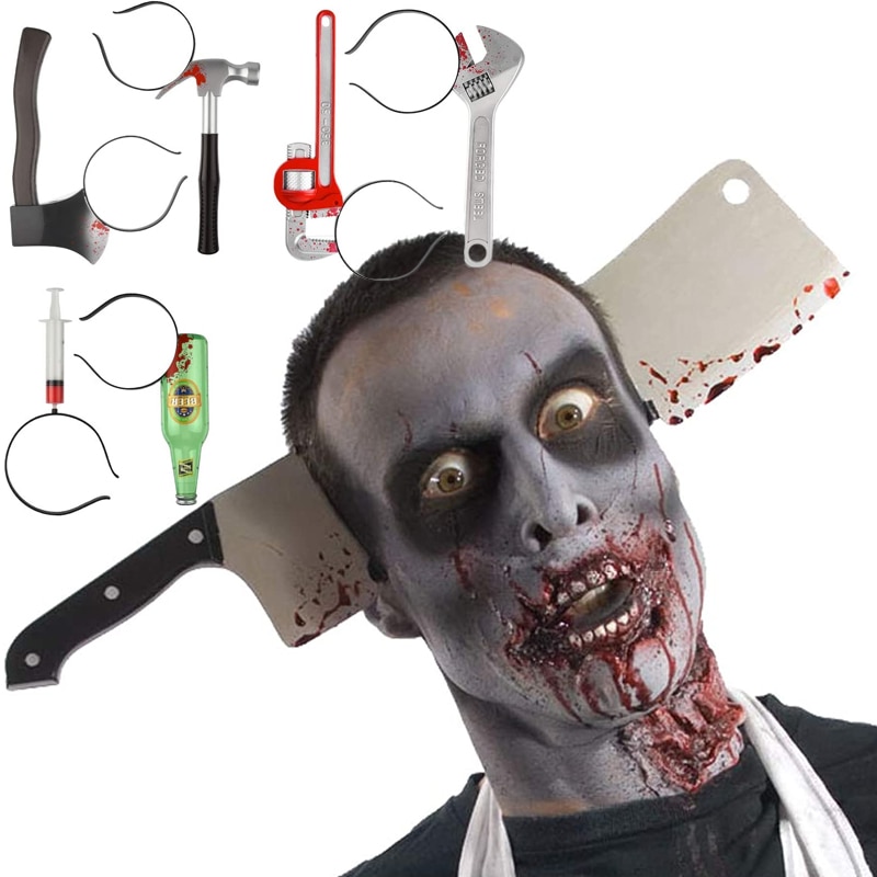 Accessoires de décoration de bandeau fausse scie Ax,