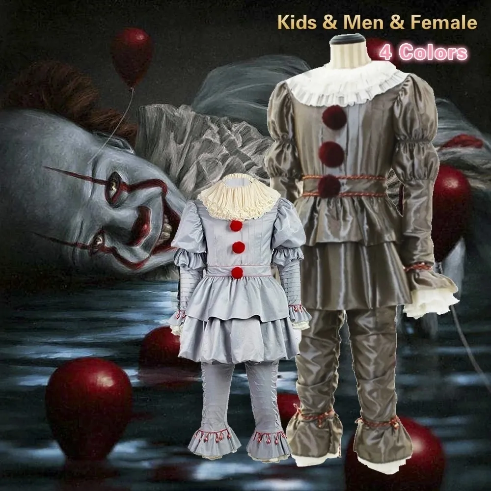 Costume de Clown pour enfants et adultes