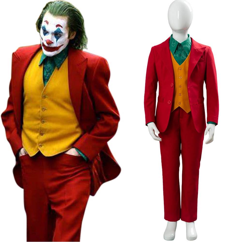 Costume de joker pour adulte + masque