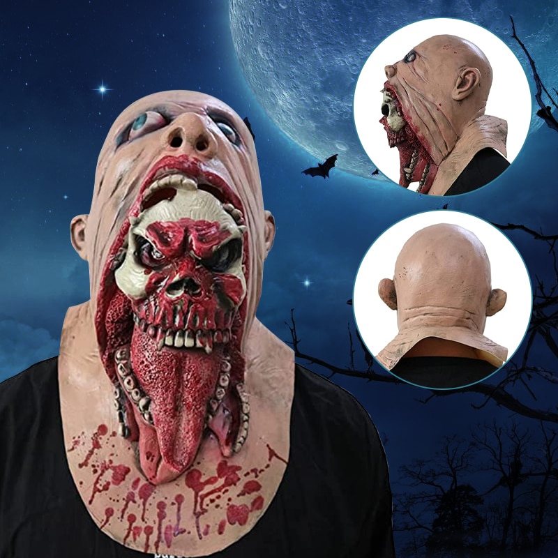 Masque en Latex de Zombie