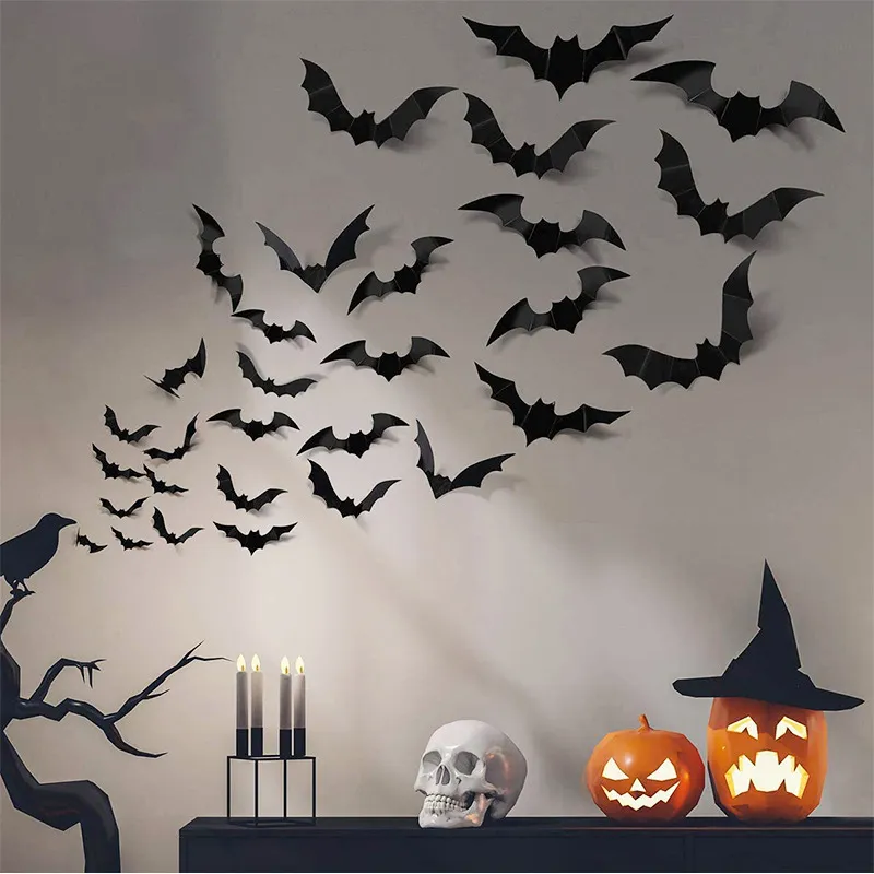 Chauve-Souris autocollante pour Halloween