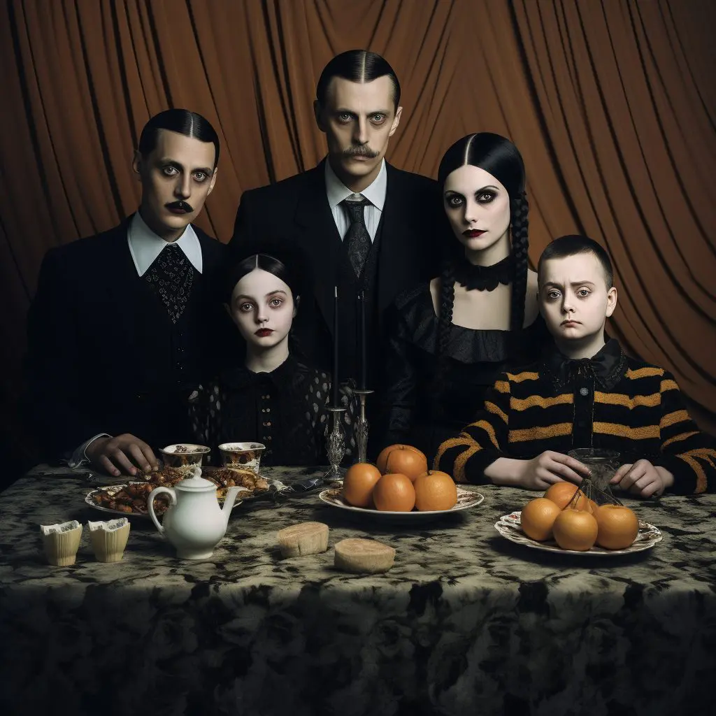 La Famille Addams : Un Guide pour une Célébration d’Halloween Sombre et Élégante