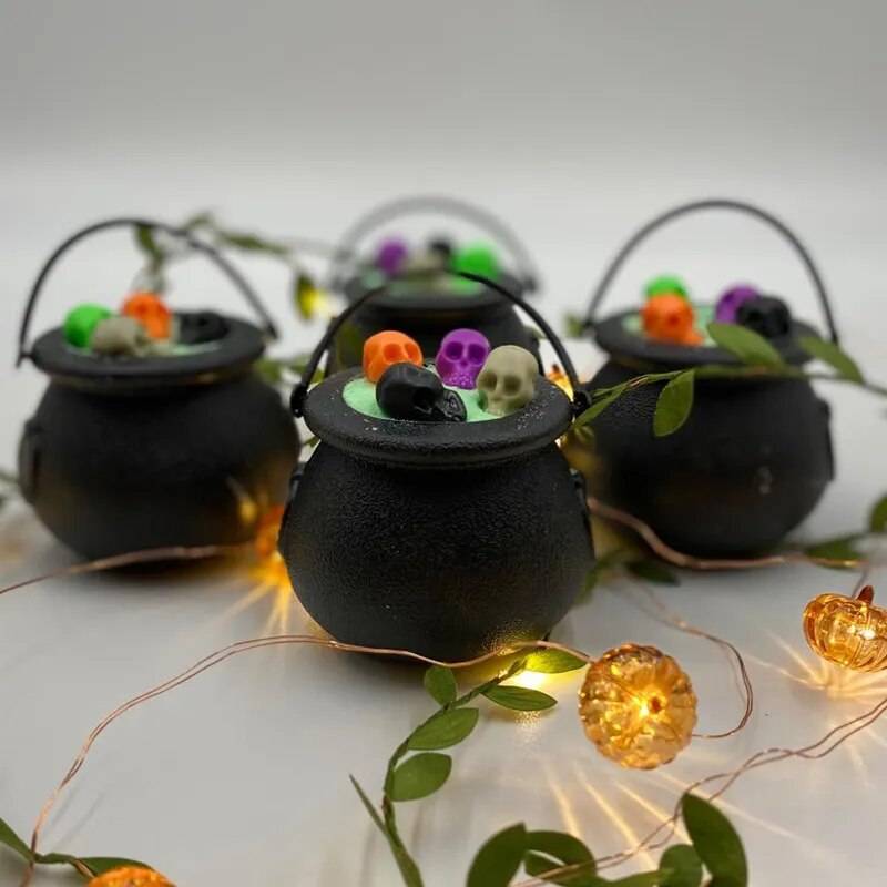 Chaudron de sorcière à bonbons