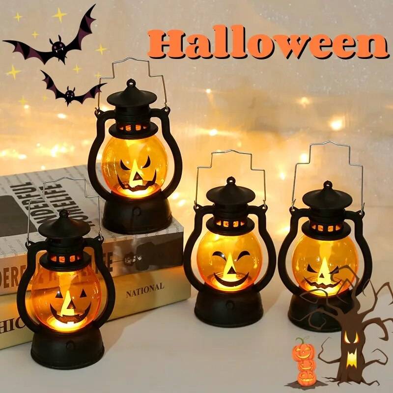Lanterne en forme de Citrouille d’Halloween