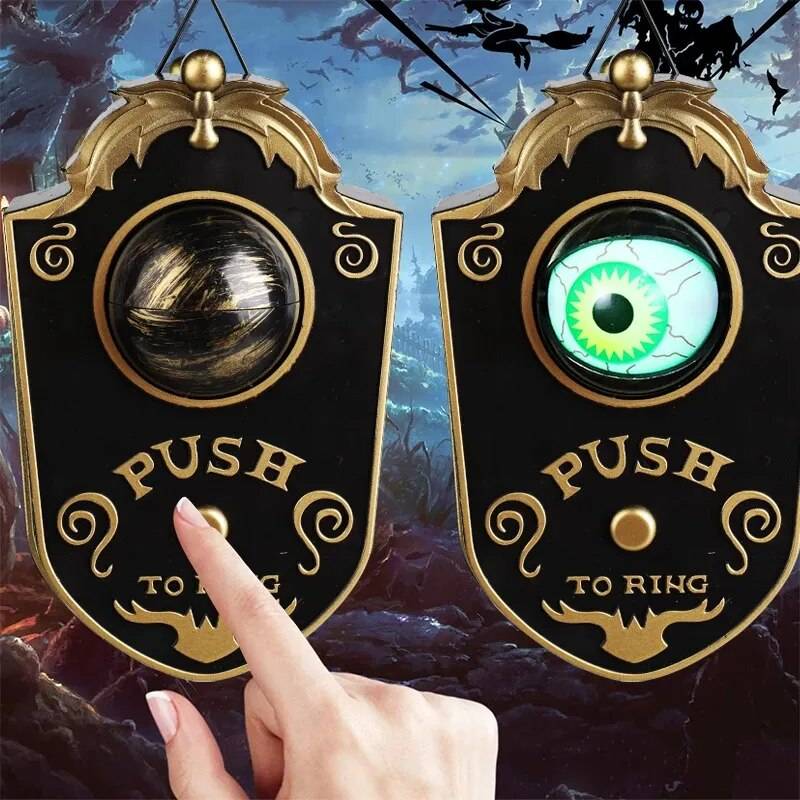 Sonnette d’halloween à un œil