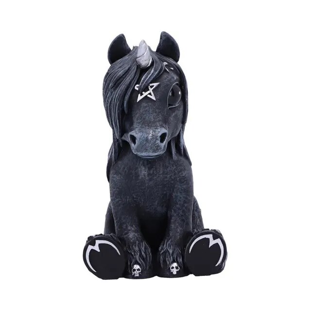 Statuette Animaux de Sorcière en Résine pour Halloween